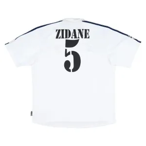 Zidane  Real Madrid Retro Trikot 2002/03 Heimspiel - Weiß