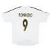 Camisa retro de Ronaldo del Real Madrid, local 2004/05 - Blanca