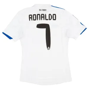 Cristiano  Ronaldo Real Madrid Retro Trikot 2010/11 Heimspiel - Weiß