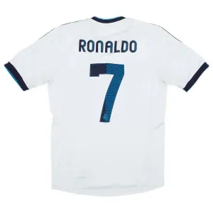Cristiano  Ronaldo Real Madrid Retro Trikot 2012/13 Heimspiel - Weiß