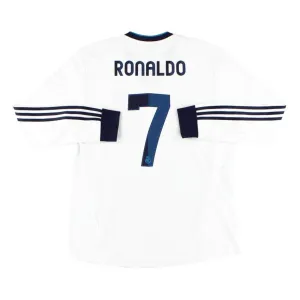 Cristiano  Ronaldo Real Madrid Retro Trikot 2012/13 Heimspiel - Weiß