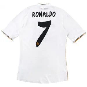 Cristiano  Ronaldo Real Madrid Retro Trikot 2014/15 Heimspiel - Weiß