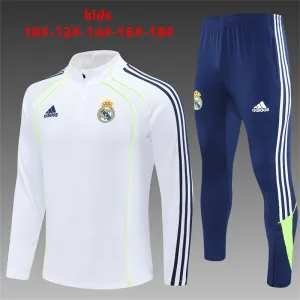 Real Madrid 2025/26 Kinder Sportanzug weiß