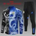 Real Madrid 2025/26 Kinder Sportanzug schwarz blau