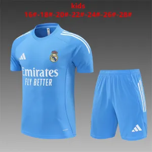 Real Madrid 2025/26 Set Allenamento Bambino blu
