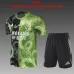 Real Madrid 2025/26 Kinder Trainingsanzug schwarz grün