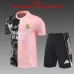 Real Madrid 2025/26 Kinder Trainingsanzug schwarz pink