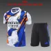 Real Madrid 2025/26 Ensemble Entraînement Enfan blanc bleu