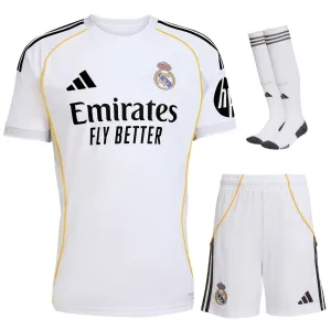 Real Madrid Kinder-Heim-Kit 2025/26 - Weiß