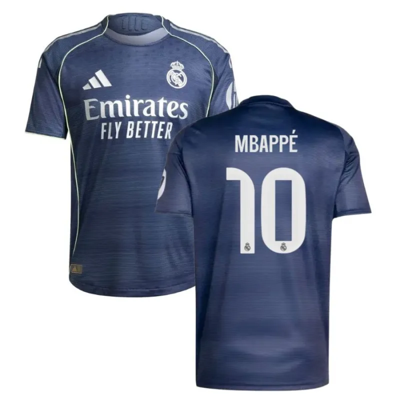 Camiseta Real Madrid visitante 2025/26 MBAPPÉ