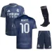 Kit di trasferta bambino MBAPPÉ di Real Madrid CF 2025/26 - Blu