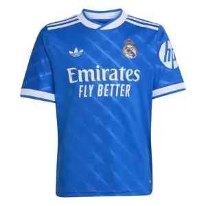 Real Madrid 2025/26 Drittes Kindertrikot – Blau