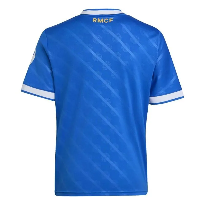 Real Madrid 2025/26 Drittes Kinder-Kit – Blau