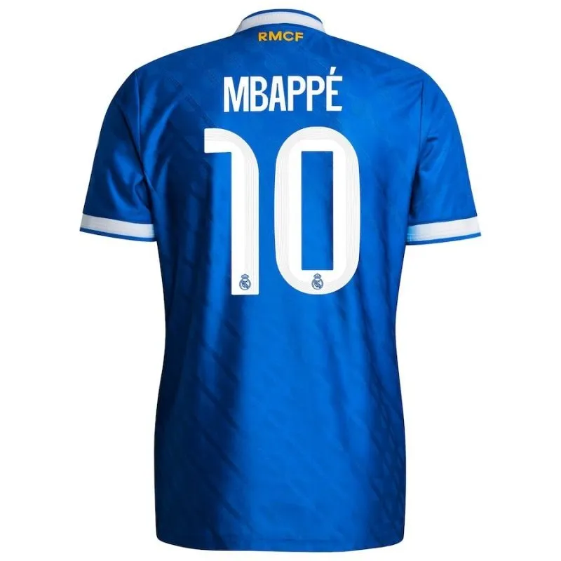 Real Madrid MBAPPÉ 2025/26 Drittes Kinder-Kit – Blau