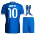 Real Madrid MBAPPÉ 2025/26 Drittes Kinder-Kit – Blau