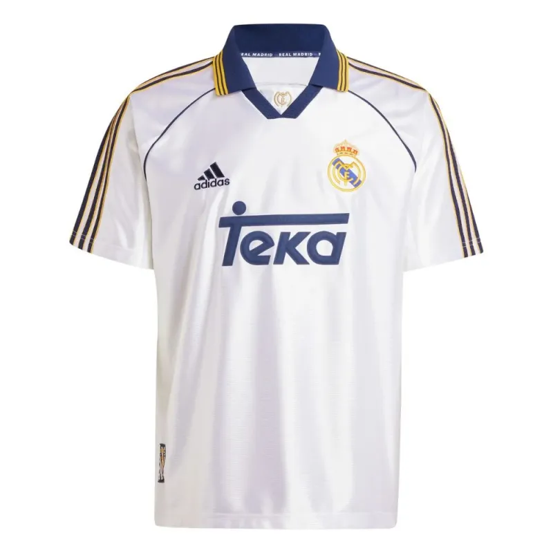 Camiseta retro local Real Madrid 1999/2000 - Blanca