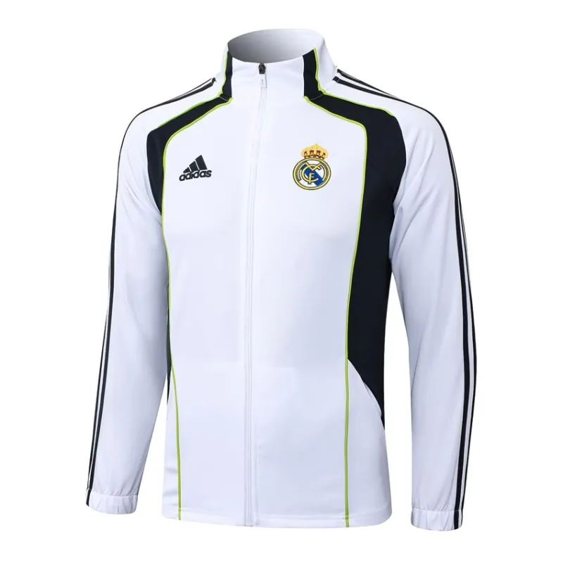 Giacca Sportiva Real Madrid 2025/26 - Bianco/Nero