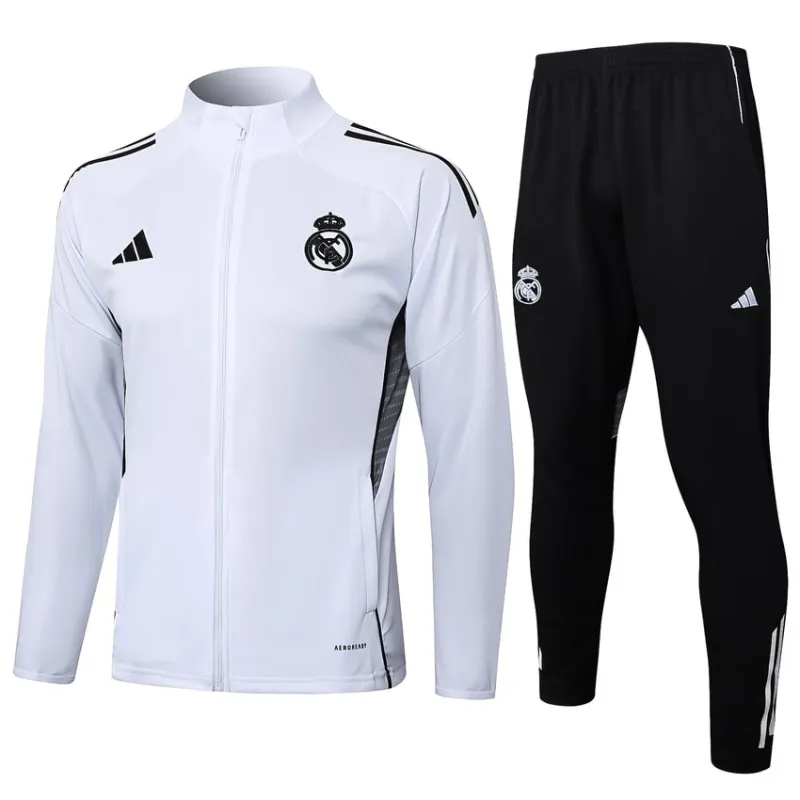 Giacca Sportiva Real Madrid 2025/26 - Bianco