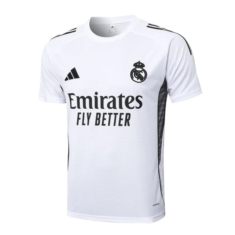 Camiseta de Entrenamiento + Pantalones Cortos Real Madrid 2025/26 - Blanco