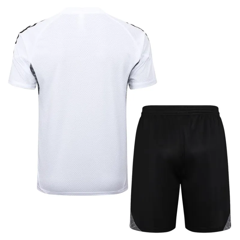 Camiseta de Entrenamiento + Pantalones Cortos Real Madrid 2025/26 - Blanco