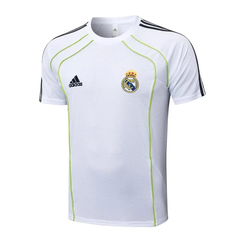 Camiseta de Entrenamiento + Pantalones Cortos Real Madrid 2025/26 - Blanco