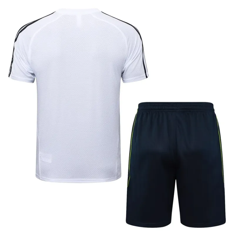 Camiseta de Entrenamiento + Pantalones Cortos Real Madrid 2025/26 - Blanco