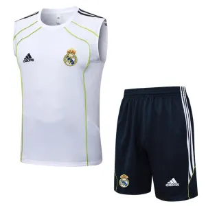 Completo Pantaloncini e Canotta Real Madrid 2025/26 - Bianco