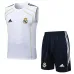 Ensemble Short et Débardeur Real Madrid 2025/26 - Blanc