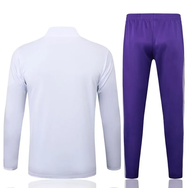 Chándal Real Madrid 2025/26 - Blanco/Morado