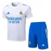 Maglia + Pantaloncini Allenamento Real Madrid 2025/26 - Bianco/Blu