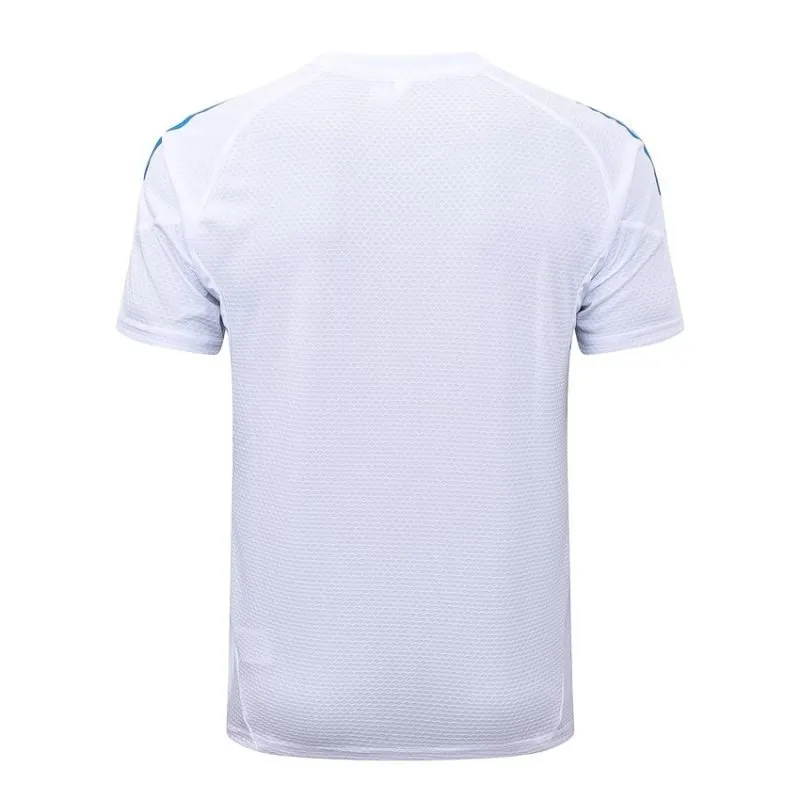 Maglia + Pantaloncini Allenamento Real Madrid 2025/26 - Bianco/Blu