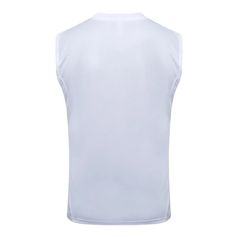 Ensemble Short & Débardeur Real Madrid 2025/26 - Blanc/Bleu