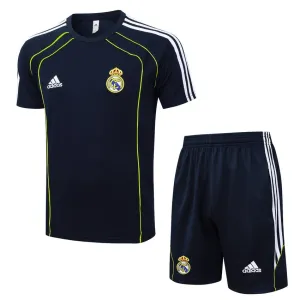Maglia + Pantaloncini Allenamento Real Madrid 2025/26 - Nero