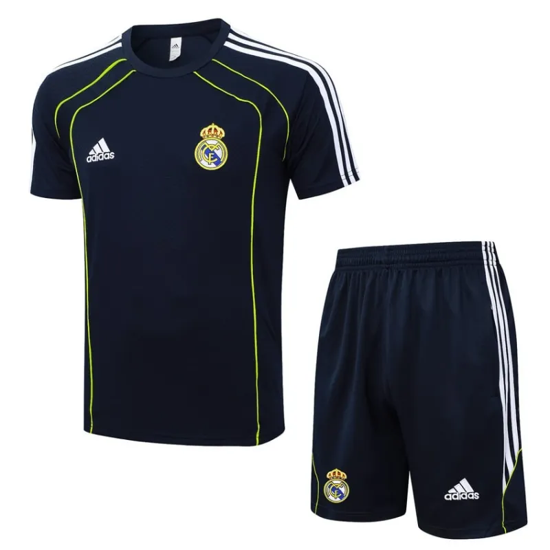 Camiseta + Pantalón de Entrenamiento Real Madrid 2025/26 - Negro