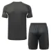 Maglia + Pantaloncini Allenamento Real Madrid 2025/26 - Nero
