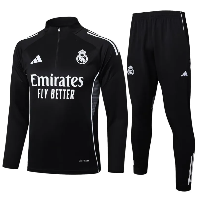Chándal Real Madrid 2025/26 - Negro