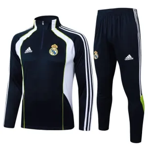 Tuta Sportiva Real Madrid 2025/26 - Nero/Bianco