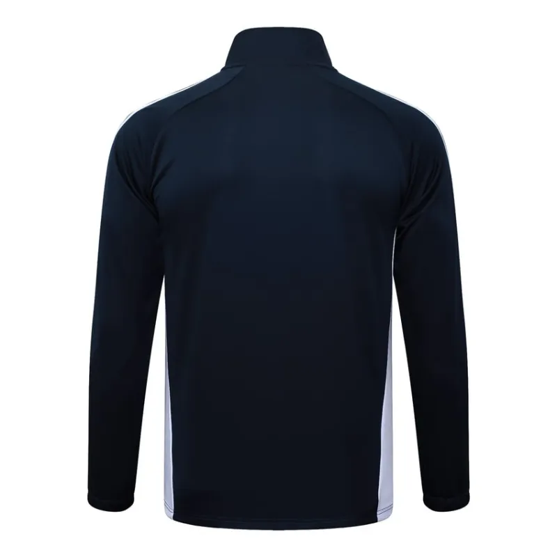 Giacca Sportiva Real Madrid 2025/26 - Nero/Bianco