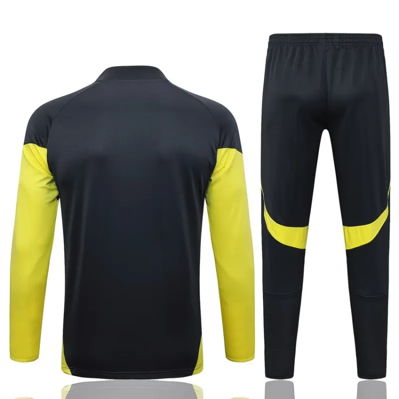 Chándal Real Madrid 2025/26 - Negro/Amarillo