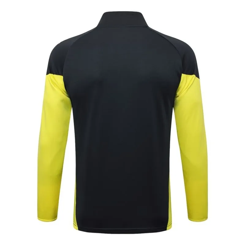 Giacca Sportiva Real Madrid 2025/26 - Nero/Giallo