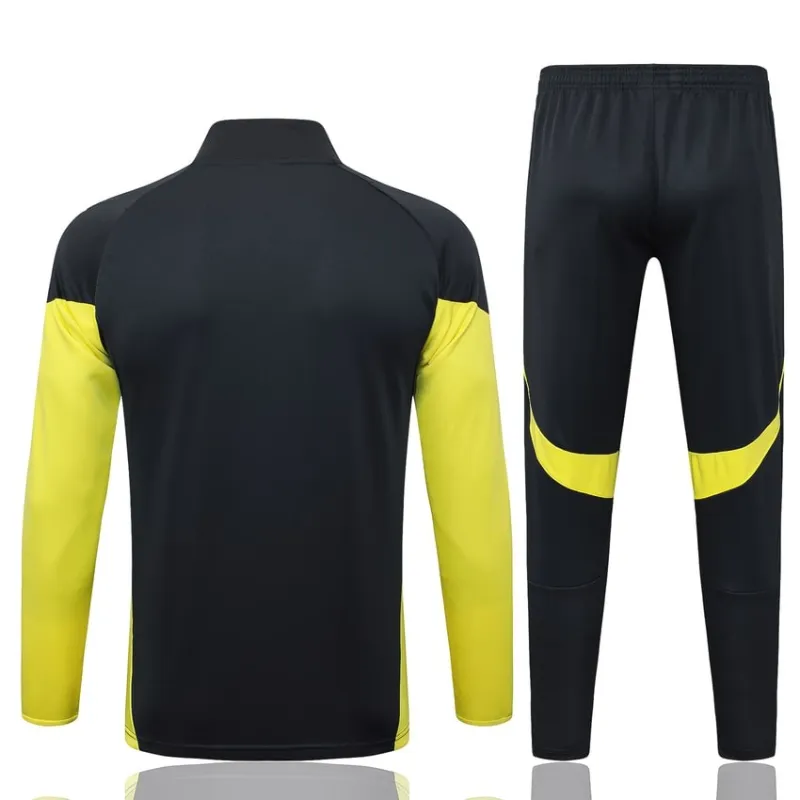 Giacca Sportiva Real Madrid 2025/26 - Nero/Giallo