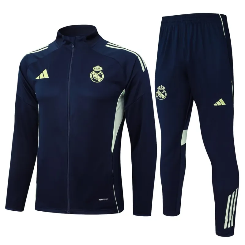 Giacca Sportiva Real Madrid 2025/26 - Blu Scuro