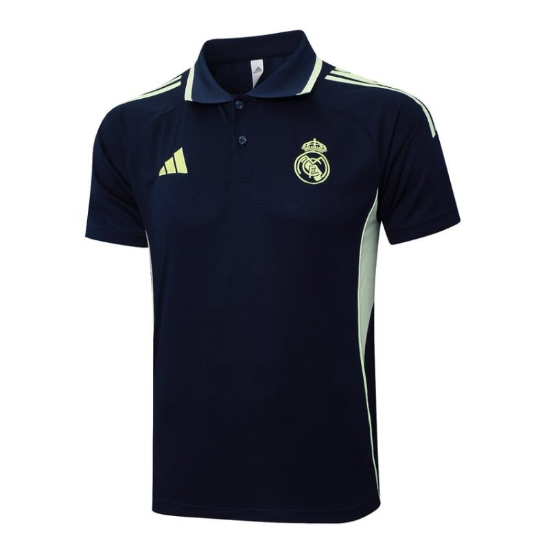 Polo de Sport Real Madrid 2025/26 - Bleu Foncé