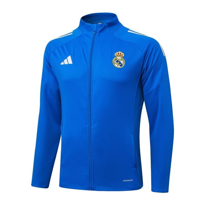 Giacca Sportiva Real Madrid 2025/26 - Blu