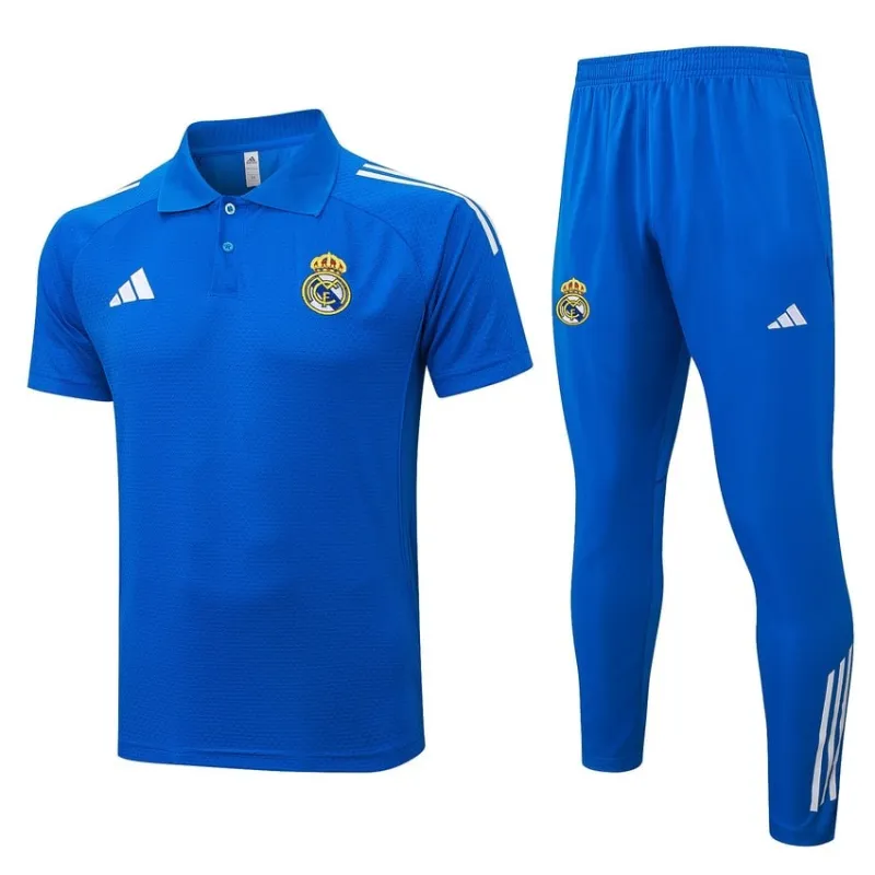 Polo de Sport Real Madrid 2025/26 - Bleu