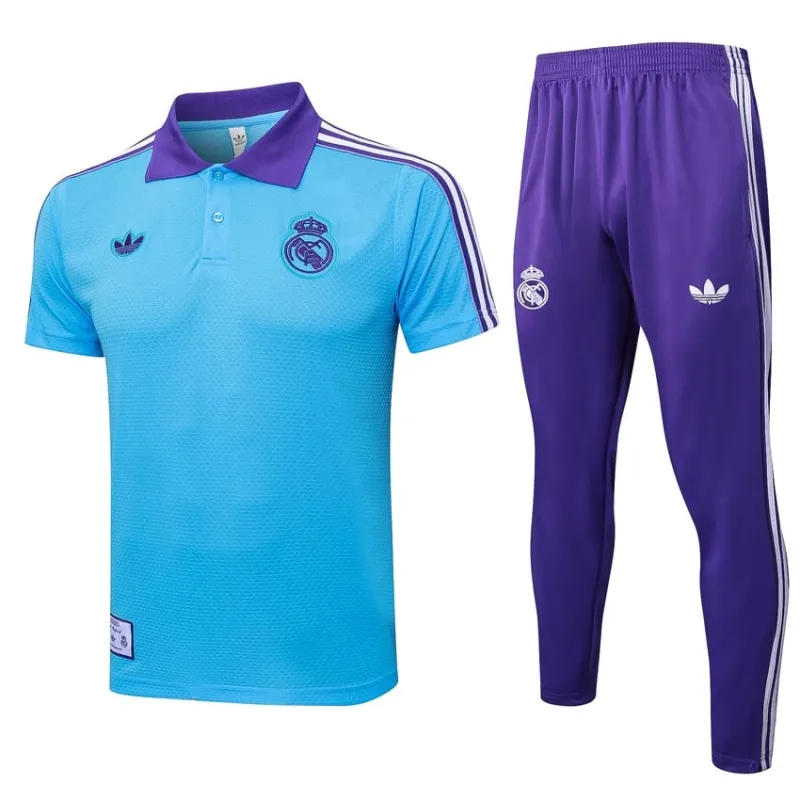 Polo de Sport Real Madrid 2025/26 - Bleu