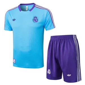 Maglia + Pantaloncini Allenamento Real Madrid 2025/26 - Blu