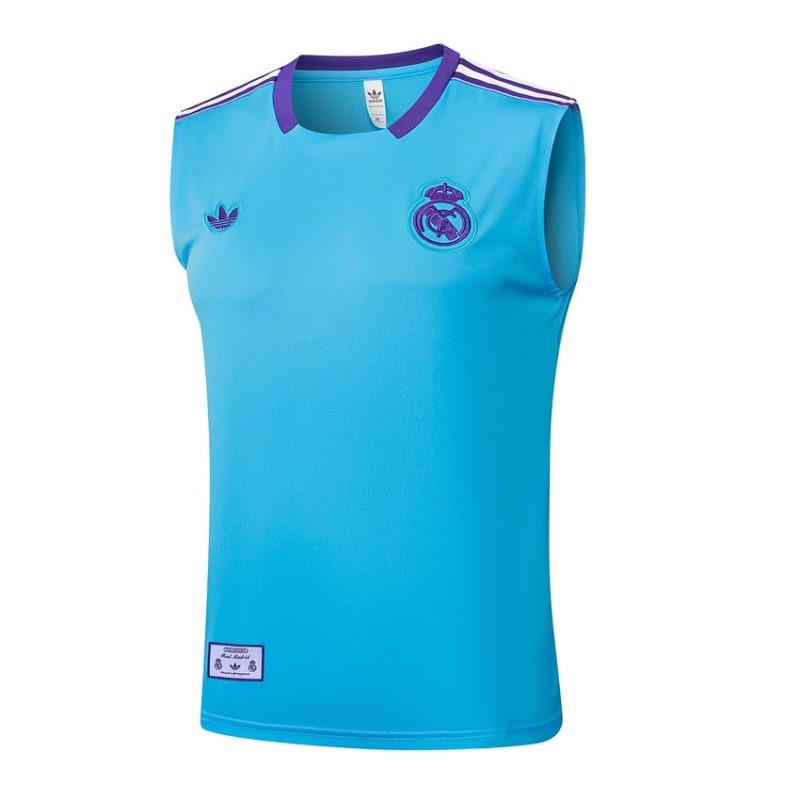 Ensemble Short & Débardeur Real Madrid 2025/26 - Bleu