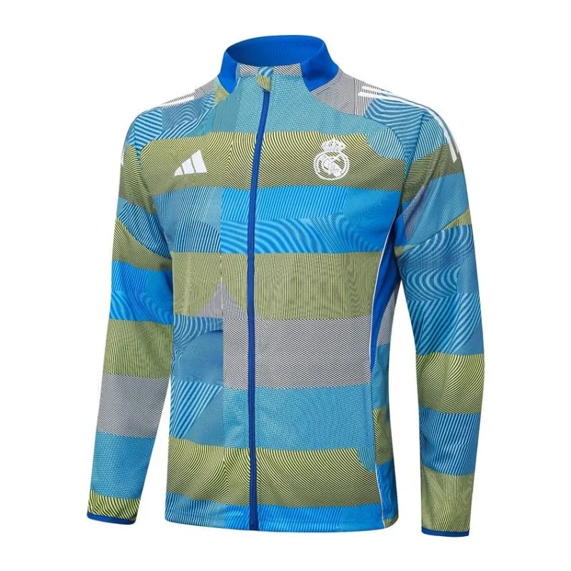 Giacca Sportiva Real Madrid 2025/26 - Blu/Verde