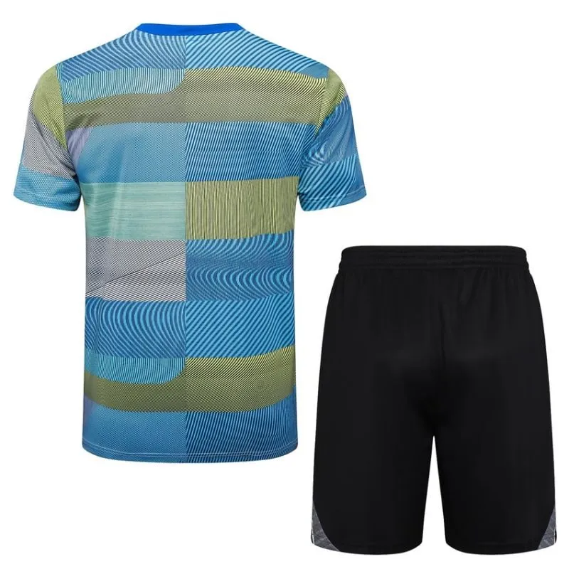 Camiseta + Pantalón de Entrenamiento Real Madrid 2025/26 - Azul/Verde